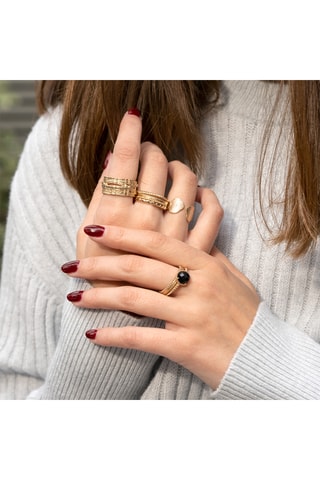 Bague Louisette - Plaqué or jaune