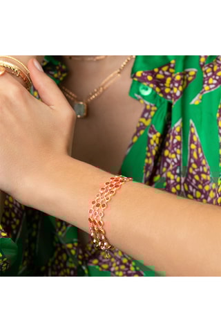 Bracelet Alba - Plaqué or jaune 