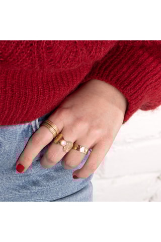 Bague Azelie - Plaqué or jaune