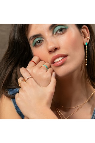 Bague Gioia - Plaqué or jaune