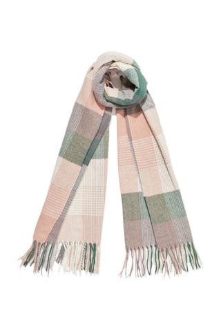 Bufanda Check - Verde claro