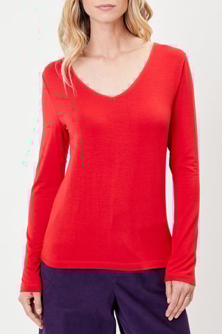 Camiseta Jaipur - Rojo teja