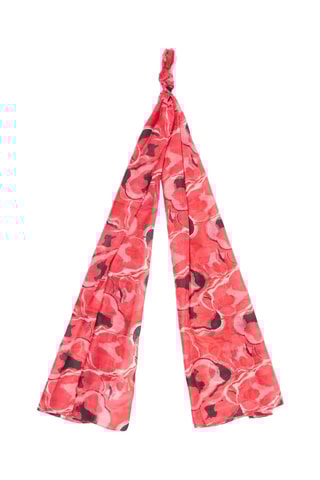 Fular de seda Nolin - Coral