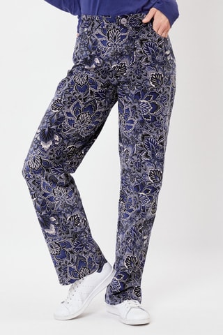Pantalón de terciopelo Skadi - Azul marino