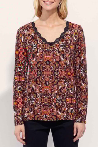 Camiseta Tama - Marrón