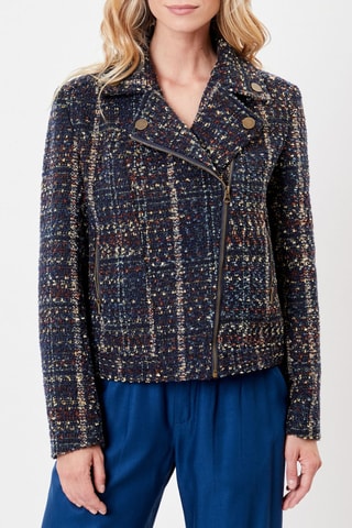 Chaqueta Majdi - Azul noche