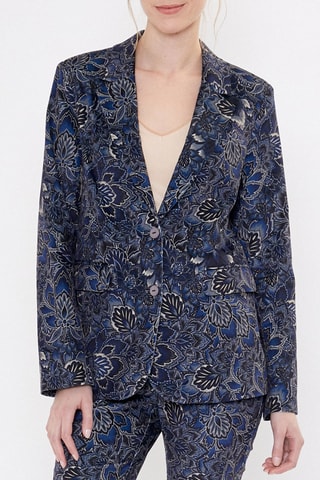 Chaqueta de terciopelo Etawa - Azul