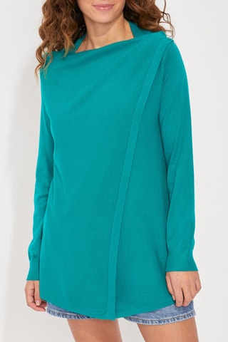 Cárdigan Tachi - Azul pato