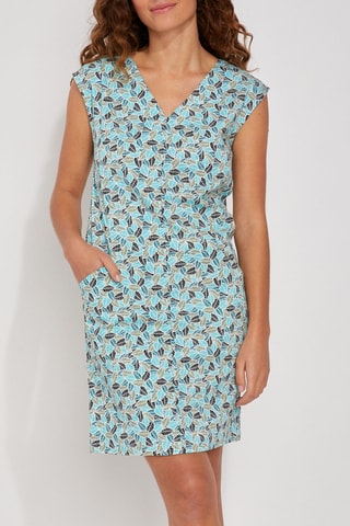 Vestido recto Yana - Blanco