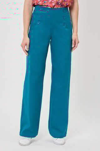 Pantalón Asline - Azul pato