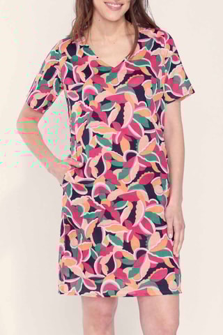 Vestido recto Jala - Azul oscuro