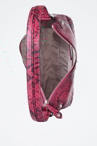 Leren Handtas - Fuchsia