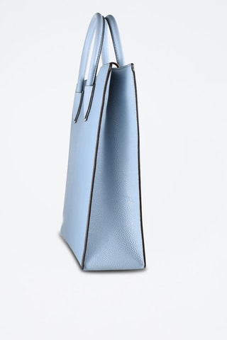 Leren Handtas  Blauw