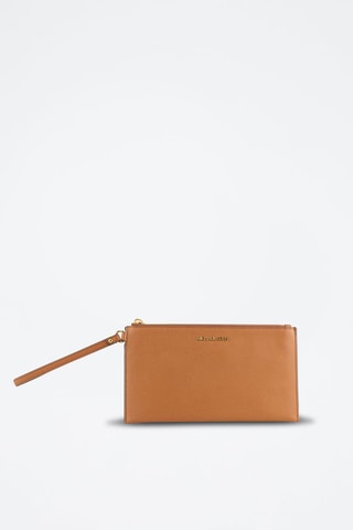 Leren Clutch - Bruin