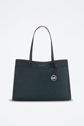 Leren Handtas - Marineblauw