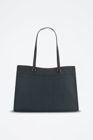 Leren Handtas - Marineblauw