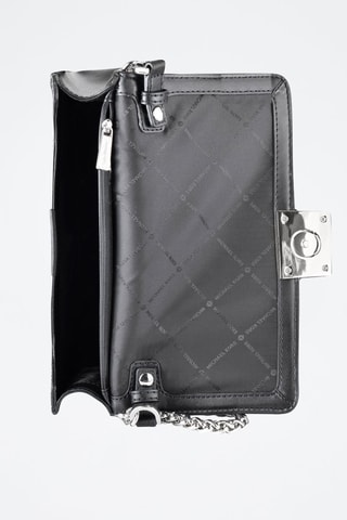 Leren Schoudertas Zwart