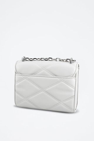 Leren Schoudertas - Rood Wit