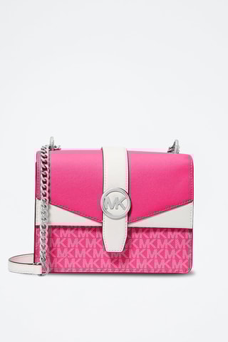 Leren Schoudertas - Roze