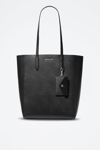 Leren Shopper - Zwart