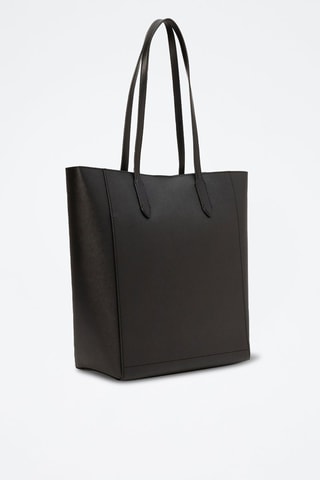Leren Shopper - Zwart