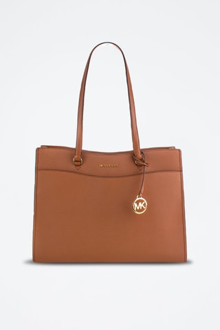 Leren Shopper - Bruin