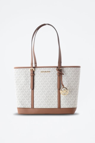 Leren Shopper  Wit