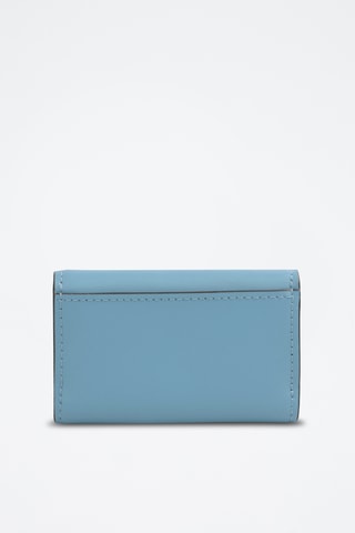 Leren Portefeuille - Hemelsblauw
