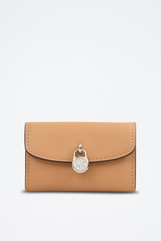 Leren Portefeuille - Beige