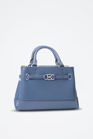 Leren Handtas - Blauw