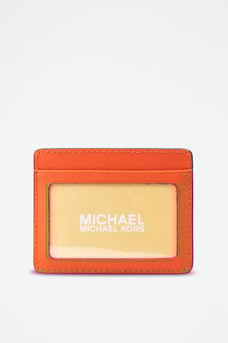 Leren Pasjeshouder - Oranje