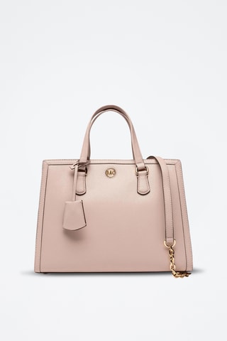 Leren Handtas - Roze