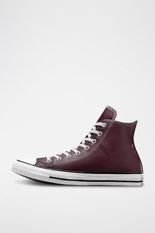 Sneakers de corte alto - Burdeos