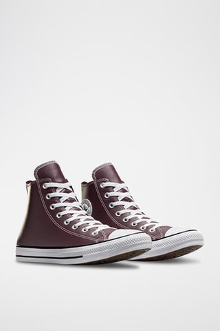 Sneakers de corte alto - Burdeos