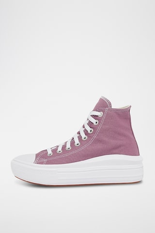 Sneakers de corte alto - Violeta