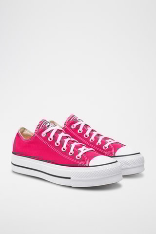 Sneakers con plataforma - Rosa