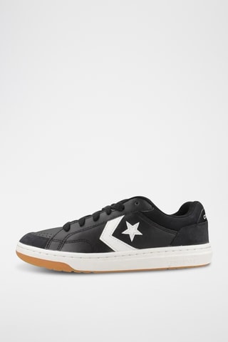 Sneakers de piel - Negro