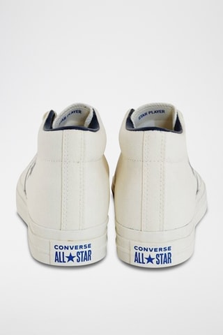 Sneakers de corte alto - Blanco