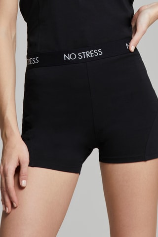 Mallas de tiro alto - Negro