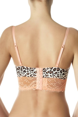 Sujetador - Rosa viejo y blanco