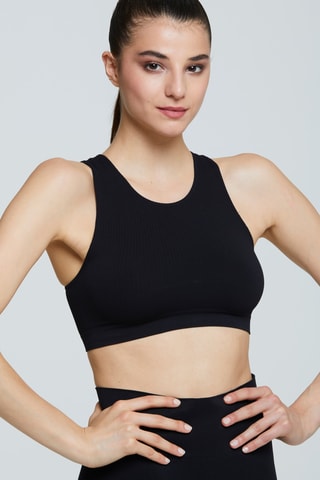 Crop top - Negro