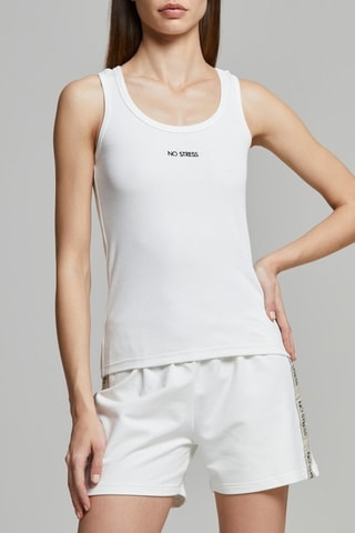 Camiseta de tirantes - Blanco