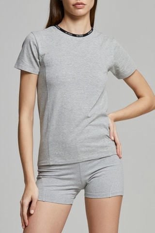 Camiseta - Gris jaspeado