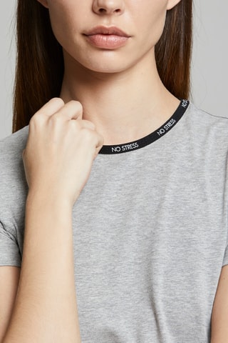 Camiseta - Gris jaspeado