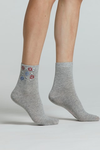 Calcetines - Gris jaspeado