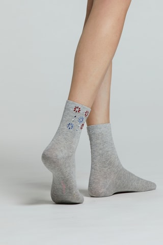 Calcetines - Gris jaspeado