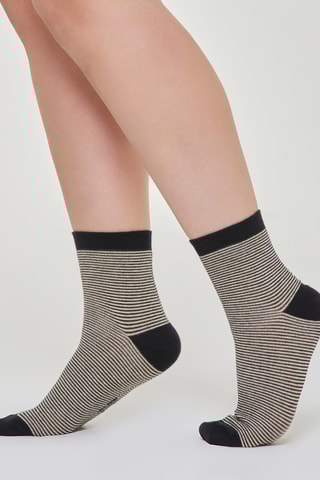 Calcetines - Crudo y negro