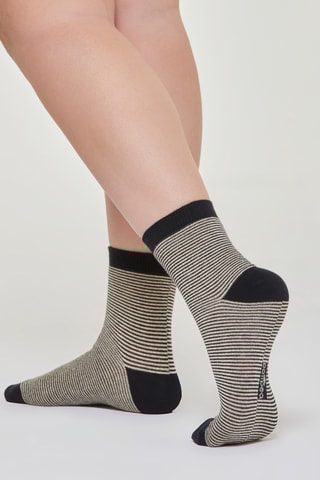 Calcetines - Crudo y negro