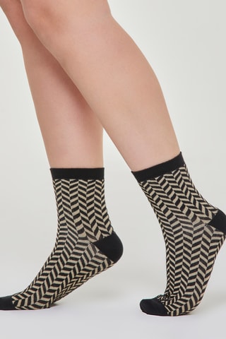 Calcetines - Crudo y negro