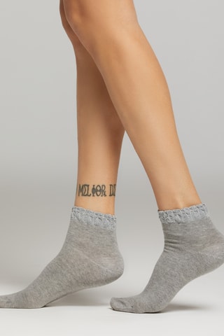 Calcetines - Gris jaspeado